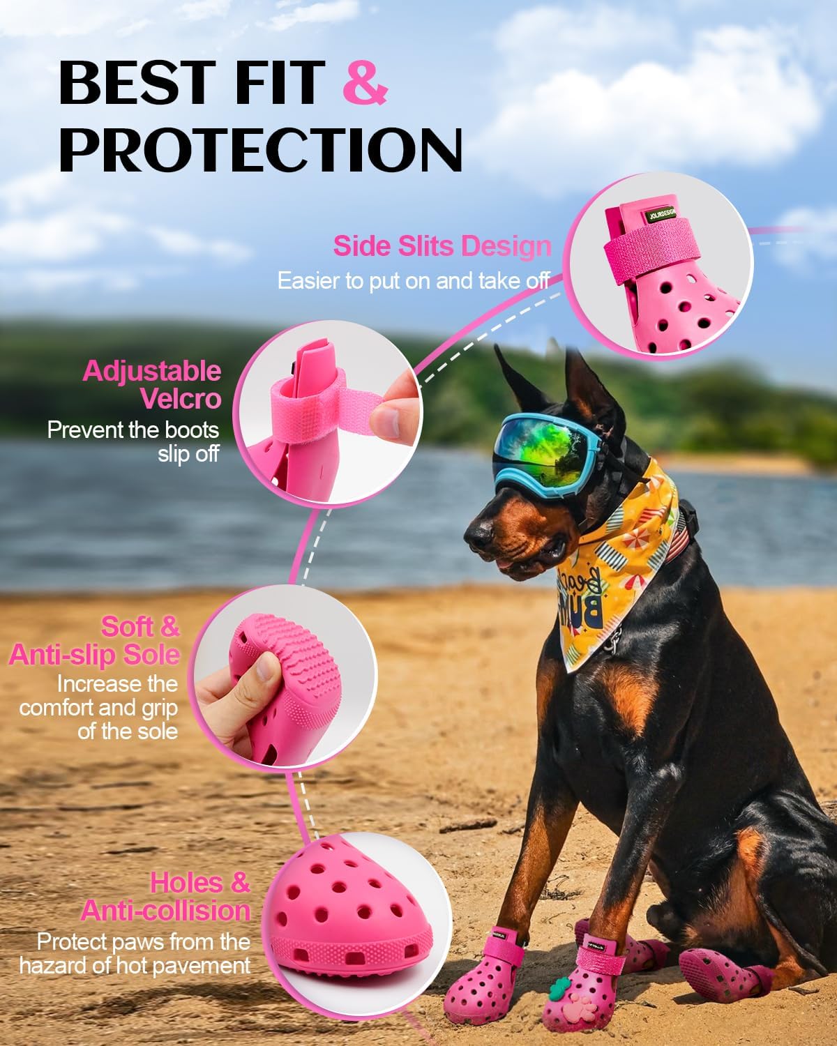 Dog Shoes for Hot Pavement