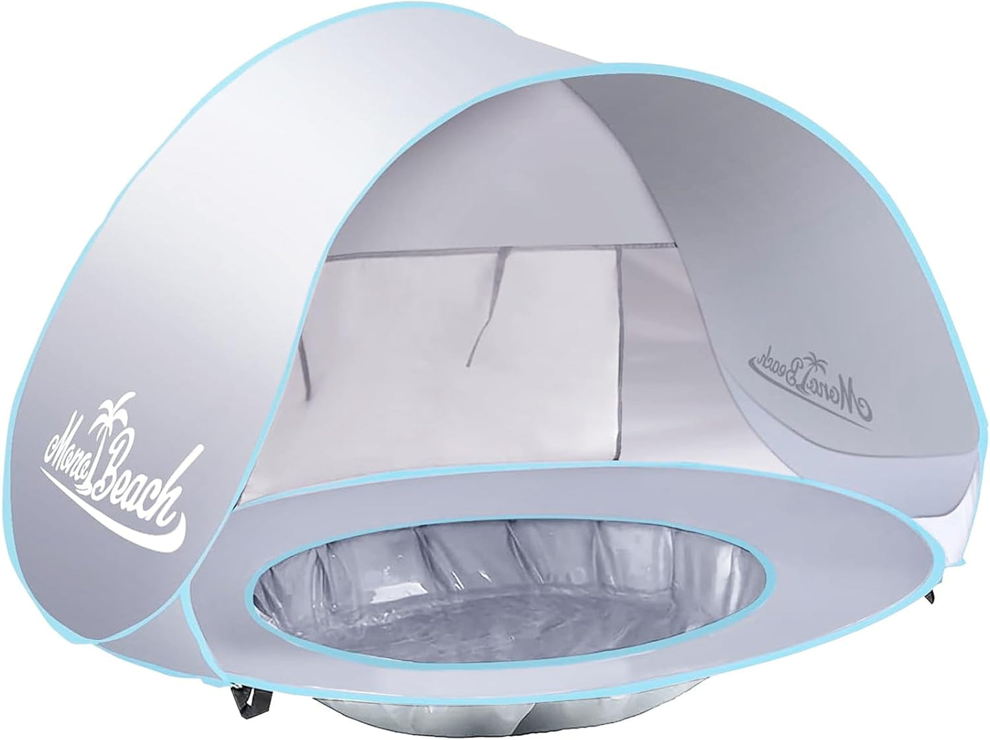 Monobeach Baby Beach Tent Pop Up Portable Shade Pool UV Protection Sun Shelter for Infant