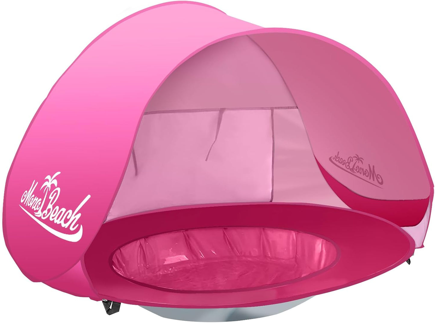 Monobeach Baby Beach Tent Pop Up Portable Shade Pool UV Protection Sun Shelter for Infant