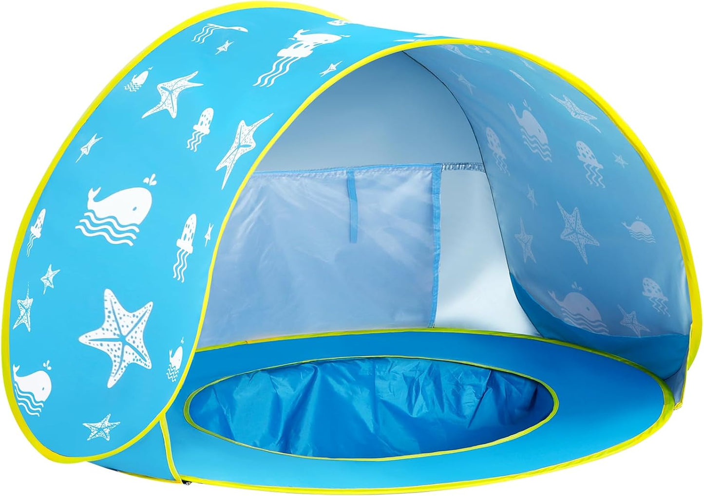 Monobeach Baby Beach Tent Pop Up Portable Shade Pool UV Protection Sun Shelter for Infant